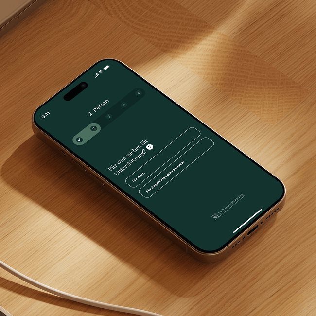 Mental health matching platform concept